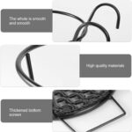 YARNOW 2pcs Hanging Railing Planter Baskets - over the Rail Metal Fence Planters... - Image 4