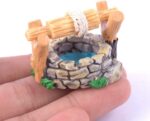 jeeone Mini Lighthouse Water Well Bridge Figurines Miniature Gardening Pool Lawn... - Image 3