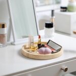 Natural Marble Vanity Tray for Bathroom Kitchen Dresser, Travertine Stone Decora... - Image 6