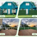 Grass Wall Panel, 10" x 10" Artificial Boxwood Hedge Wall Panels UV-Anti Grass B... - Image 6