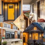 2 Pack Outdoor Light Fixtures Wall Mount, 15 Inch Gold Exterior Wall Sconces Wat... - Image 8