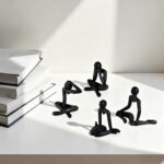 Abstract Thinker Statue, White Minimalist Abstract Sculpture Statue, Modern Art ... - Image 7