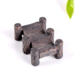 6 Pcs Miniature Fairy Garden Arch Bridge Figurines, Micro Landscape Garden Bridg... - Image 5