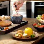 Natural Marble Salt Cellar, 10oz Salt Dish with Lid & Spoon, Unique Seasoning Bo... - Image 6