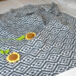 Knitted FullSize Throw Blanket - Lightweight Breathable Summer Soft Blanket of P... - Image 4