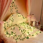 Vine with Fairy Lights for Room Decor, 33ft 100 LED Fake Ivy String Light Batter... - Image 4