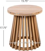 Christopher Knight Home Lucy Acacia Wood Outdoor Patio Furniture Set, 3 Pieces P... - Image 19