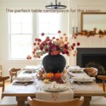 Black Large Round Vase Pottery Look for Home Decor, Arina Black Rustic Iron Vase... - Image 10