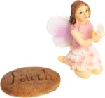 Juvale 8 Piece Miniature Fairy Garden Accessories Outdoor Decor Figurines Kit fo... - Image 9