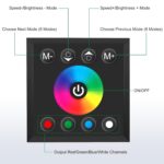 RGBZONE RGBW LED Light Strip Controller, 4 Channels LED Dimmer Controller, Wall-... - Image 6