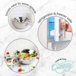 WHYSKO Meal Prep Stainless Steel Mixing Bowl (5-Piece Set) Home, Refrigerator, a... - Image 7