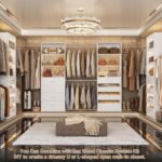 Aheaplus Closet System, 6-15Ft Closet Organizer with 8 Wooden Drawers, Wood Clos... - Image 4