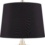Regency Hill Luca Modern Glam Luxury Table Lamps 25.5" High Set of 2 with USB Po... - Image 3