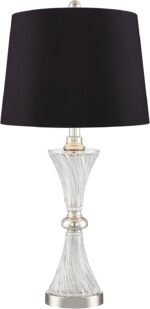 Regency Hill Luca Modern Glam Luxury Table Lamps 25.5" High Set of 2 with USB Po... - Image 6