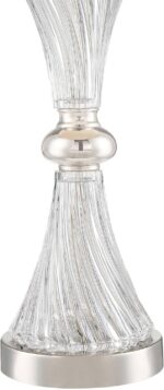 Regency Hill Luca Modern Glam Luxury Table Lamps 25.5" High Set of 2 with USB Po... - Image 7
