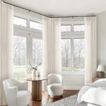 112 Inch Pinch Pleated Linen Extra Long Curtains for Living Dining Room Semi She... - Image 7