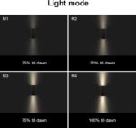 SOTTLOT Solar Outdoor Lights, 3000K 700LM Solar Wall Lights Outdoor Up and Down,... - Image 4
