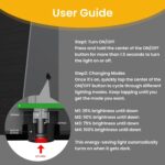 SOTTLOT Solar Outdoor Lights, 3000K 700LM Solar Wall Lights Outdoor Up and Down,... - Image 7