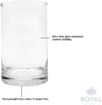 Royal Imports Flower Glass Vase Decorative Centerpiece for Home or Wedding - Cyl... - Image 4