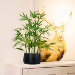 365 Blooming Decor 18-inch Tall Potted ARTIFICIAL Bamboo Plant (Black Pot) - Lux... - Image 6