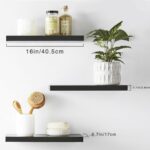 Liu Ying Floating Shelf for Wall - Eco-Friendly Decorative Wooden Wall Mounting ... - Image 4