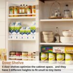 IRONCK Farmhouse Pantry Cabinet, 72" Tall Kitchen Storage Cabinet, Freestanding ... - Image 5