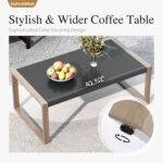 Sophia & William Modern Patio Furniture Set Outdoor Conversation Set 6pcs Heavy ... - Image 7