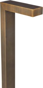 VOLT 12V Wide Modernelle Brass Path Light (Bronze) for Low Voltage Landscape Lig... - Image 3