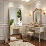 Full Length Mirror - Large Standing Floor Mirror for Bedroom & Living Room - Gol... - Image 8