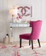 Possini Euro Design Leala Modern Accent Table Lamp 21" High Faux Marble Gold Met... - Image 7