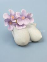 Elegant Boob Flower Pot, Feminine Bust Planter for Indoor Plants, Breast Vase fo... - Image 6