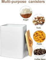 vensovo Kitchen Canister Set of 3 - Large 7 Qt Flour and Sugar Containers Airtig... - Image 5