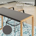 PHI VILLA 3 Piece Outdoor Bar Set, High Top Patio Bistro Table and Bar Chairs wi... - Image 6