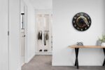 Elegant Black Gold Tempered Glass Wall Clock, Modern Decorative Clock, Unique De... - Image 5