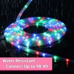 16.4ft Outdoor Smart Rope Lights, Waterproof Color Changing Christmas Lights wit... - Image 5