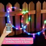 16.4ft Outdoor Smart Rope Lights, Waterproof Color Changing Christmas Lights wit... - Image 6
