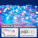 16.4ft Outdoor Smart Rope Lights, Waterproof Color Changing Christmas Lights wit... - Image 7