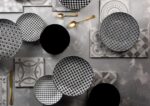 Excelsa Monochrome 18-Piece Porcelain and Ceramic Stoneware Dinner Set - Image 5