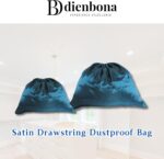 Satin Dust Bags for Handbags 3 Pack - Premium Drawstring Storage Covers for Desi... - Image 3