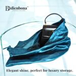 Satin Dust Bags for Handbags 3 Pack - Premium Drawstring Storage Covers for Desi... - Image 6