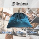 Satin Dust Bags for Handbags 3 Pack - Premium Drawstring Storage Covers for Desi... - Image 8