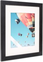 The Display Guys ~ 2 sets of 11x14 inches Black Wooden Photo Frame, Tempered Gla... - Image 3