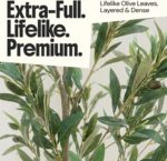 7ft Artificial Olive Tree, Faux Olive Tree Plants, Fake Potted Olive Silk Tree w... - Image 3