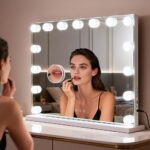 M MIVONDA Hollywood Vanity Mirror with Dimmable 15LED Bulbs Lights 3 Lighting Mo... - Image 3