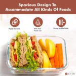 Razab 35 Pc Set Glass Food Storage Containers with Lids - Meal Prep Airtight Ben... - Image 5