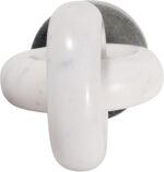 Decorative Marble Link Sculpture for Home or Living Room Decor - Stylish Bathroo... - Image 10