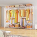 Ulif H50 Extra Large Clothes Rack, Heavy Duty Garment Rack, Freestanding Portabl... - Image 3