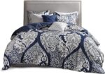 Madison Park Vienna Sateen Cotton Comforter Set, Breathable, Soft Cover, Trendy,... - Image 10