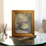 Gold Framed Wall Art Monet Floral Landscape Painting Picture Wall Decor Vintage ... - Image 5