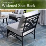 Sophia & William 6 Piece Patio Furniture Set, Half-Moon Curved Outdoor Sofa, Wic... - Image 5